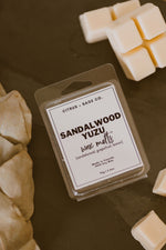 Load image into Gallery viewer, Sandalwood Yuzu Wax Melt.
