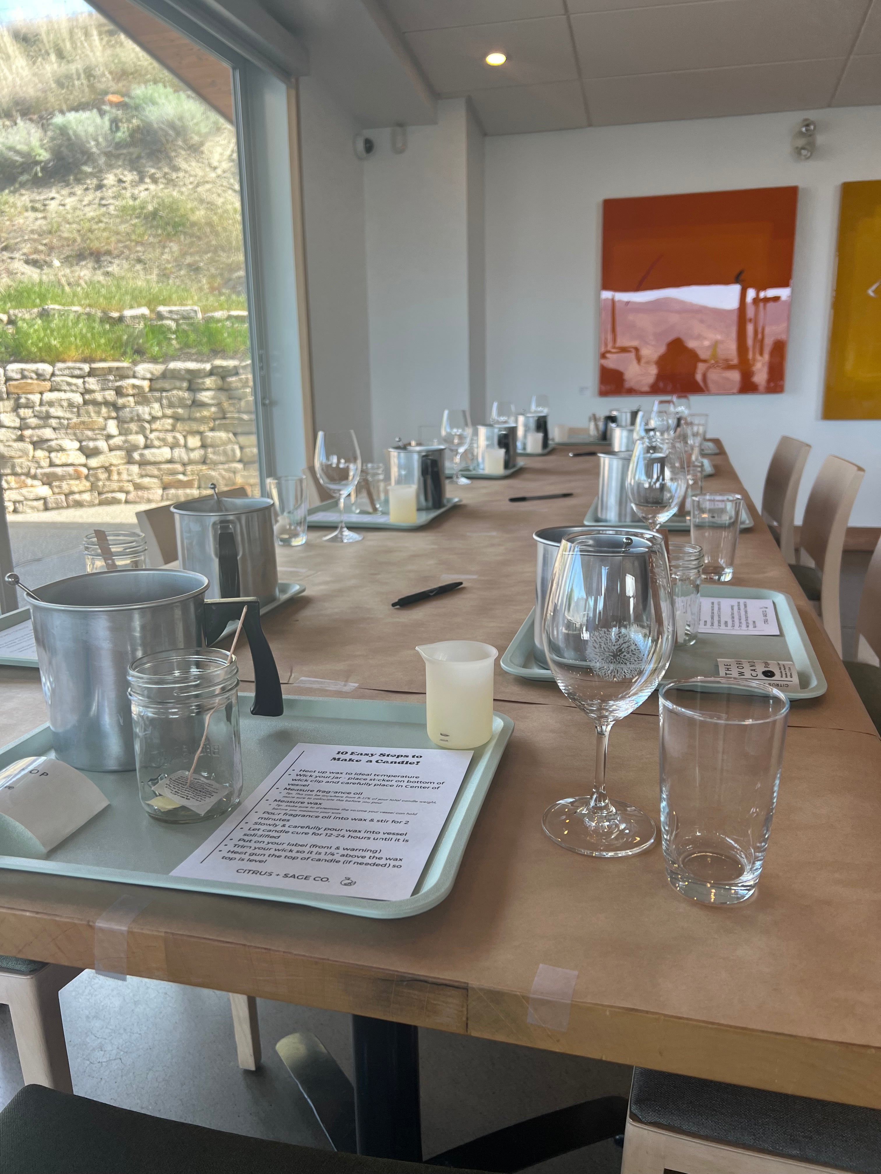 Workshop at Poplar Grove