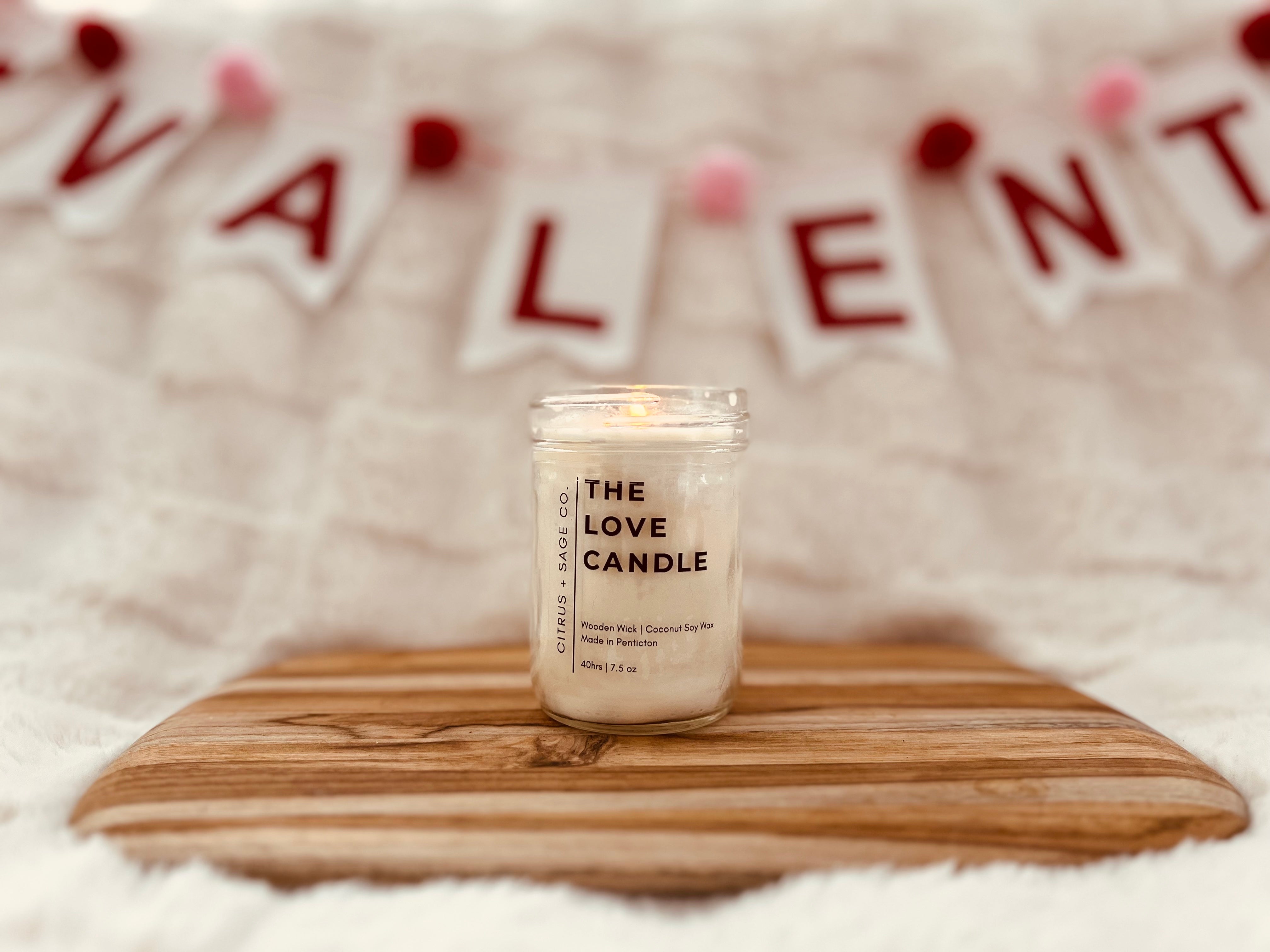 The Love Candle.