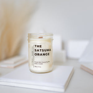 candle on book