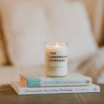 Load image into Gallery viewer, mason jar candle on 2 books
