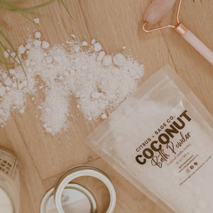 Coconut Bath Powder.