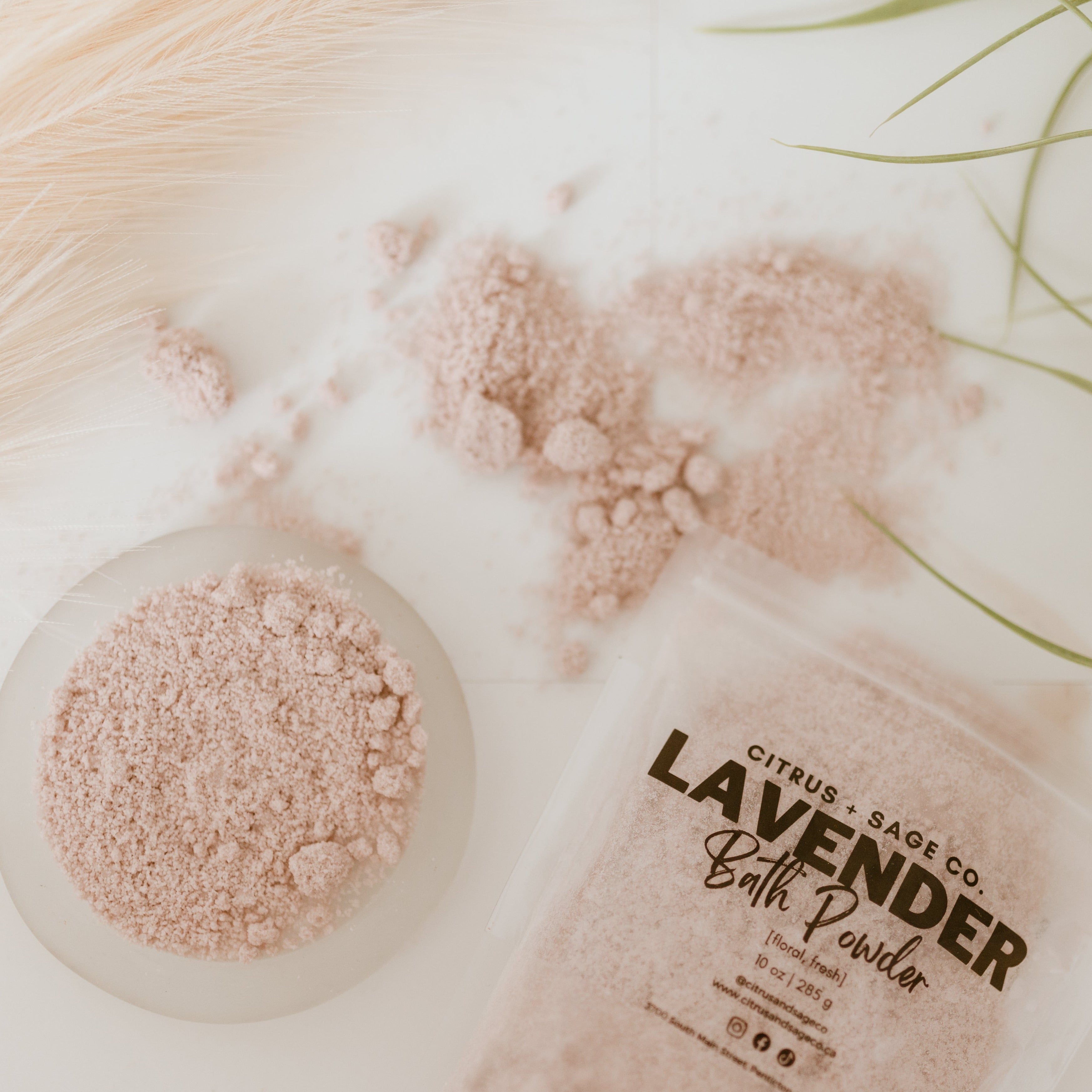 Lavender Bath Powder.