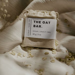 Load image into Gallery viewer, oat bar in cotton bar with oats on display
